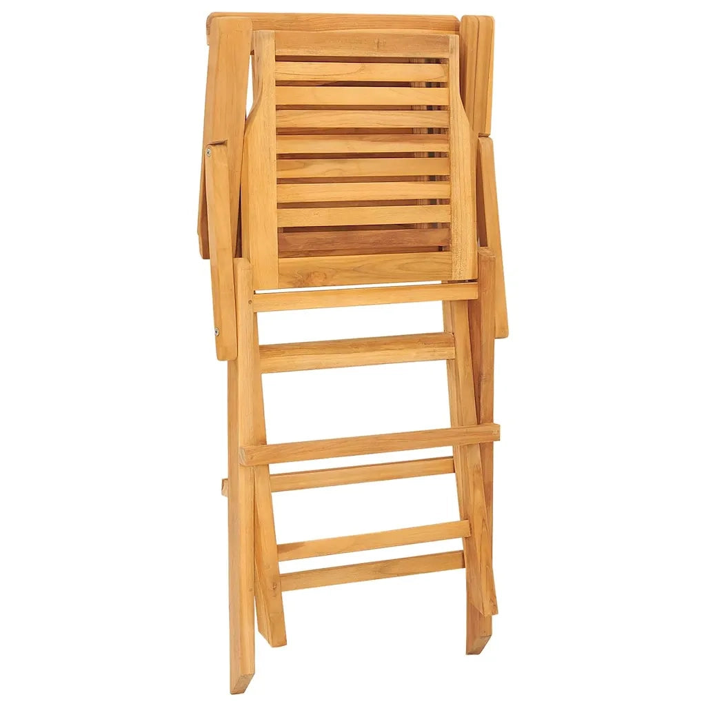 Sedie da Giardino Pieghevoli 6pz 56x63x90cm Legno Massello Teakcod mxl 100247