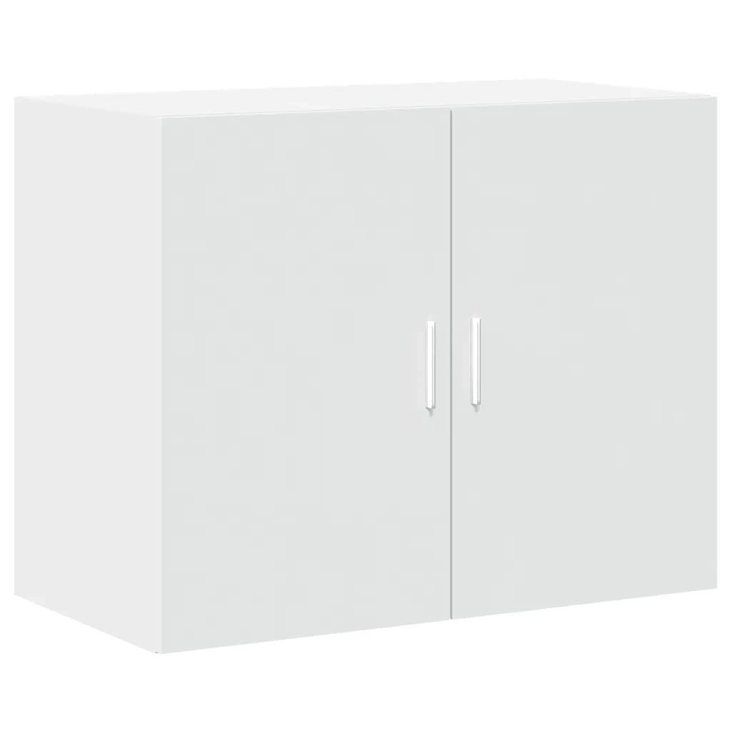 Credenza | Madia | Buffet da pranzo | Armadio da pranzo Bianca 80x42,5x249 cm in Legno Multistrato