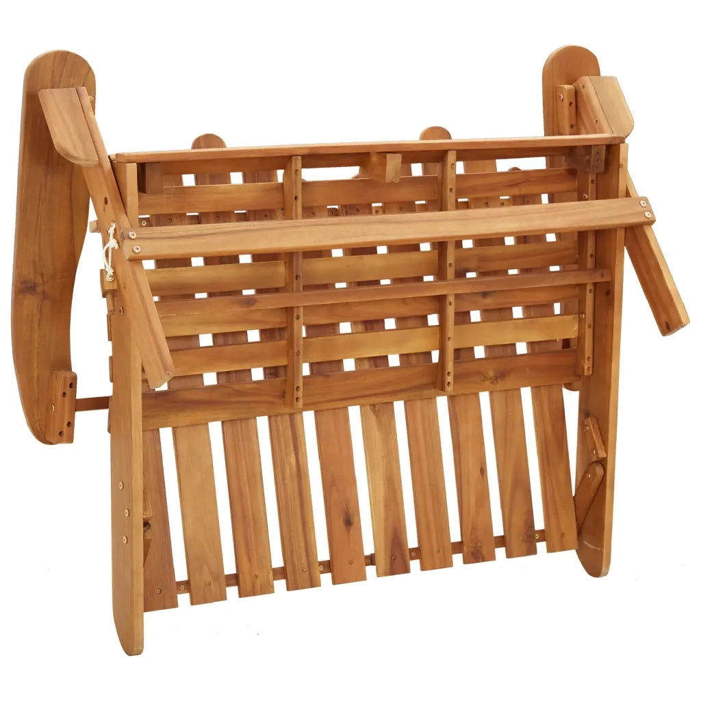 Set Salotto da Giardino Adirondack 4pz Legno Massello di Acacia 3152131