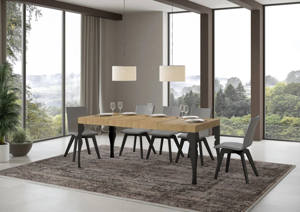 Tavolo Allungabile 130/234x90x77 cm Paxon Premium Quercia Natura