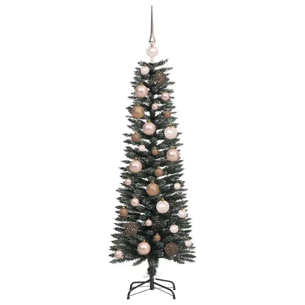 Albero di Natale artificiale con 150 LED Verde 120 cm