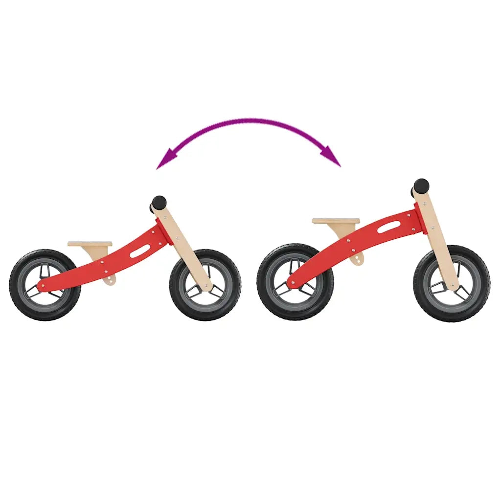 Bicicletta Senza Pedali per Bambini Rossa