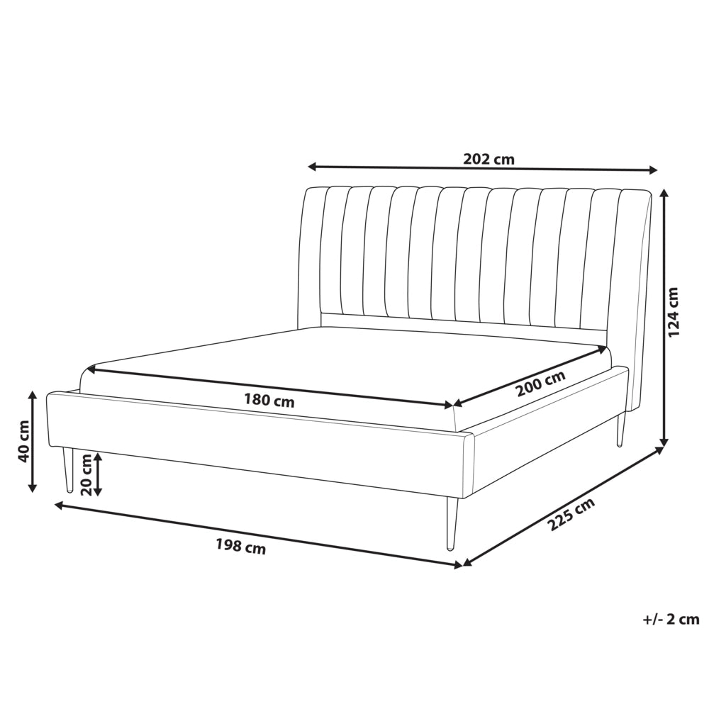 Letto imbottito velluto verde smeraldo e oro rete a doghe testiera alta 180 x 200 cm testata alta design retrò
