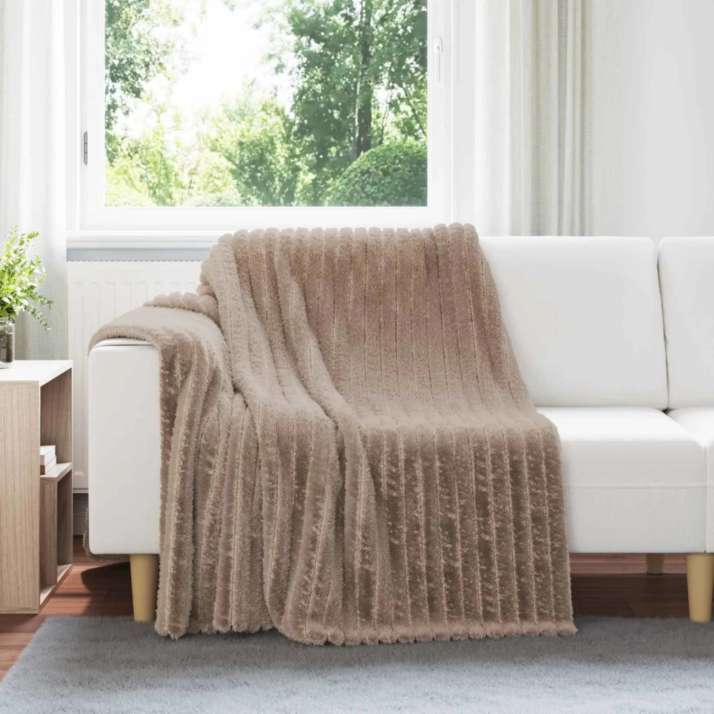 Coperta Cammello 200 x 150 cm Panno