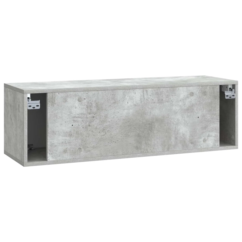 Mobile Porta TV da Muro Grigio Cemento 98 x 31 x 30 cm