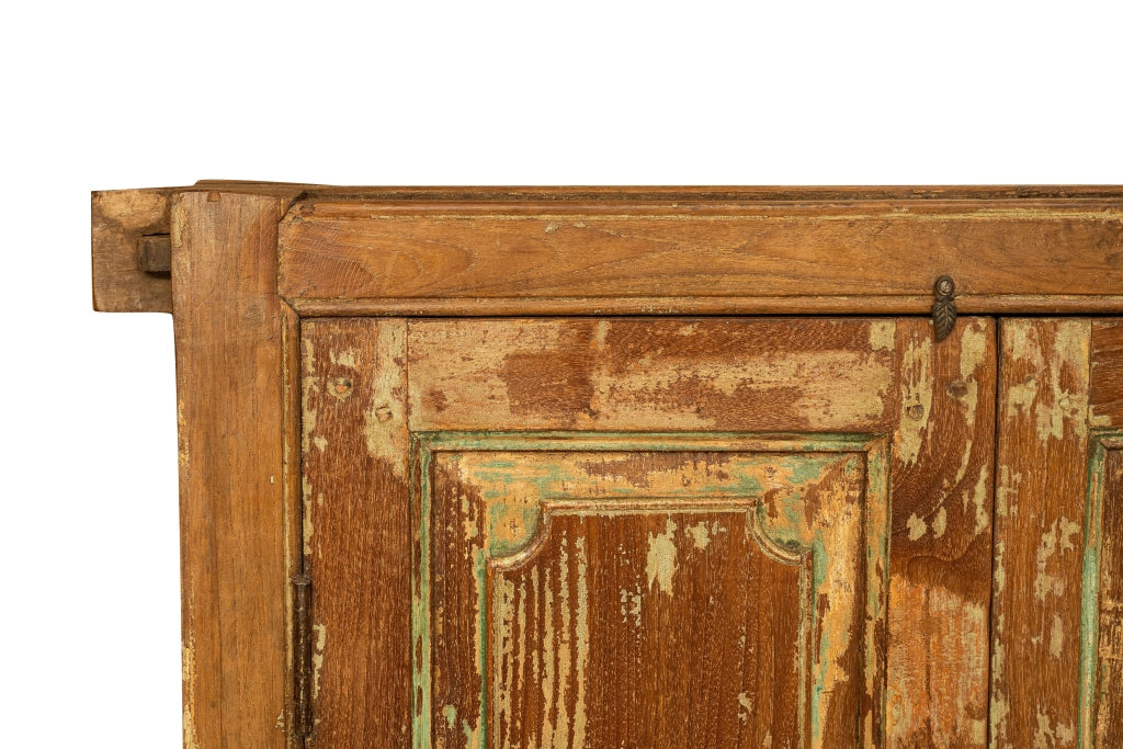 Biscottini FINESTRA CON TELAIO FINEMENTE RESTAURATA IN LEGNO MASSELLO DI TEAK