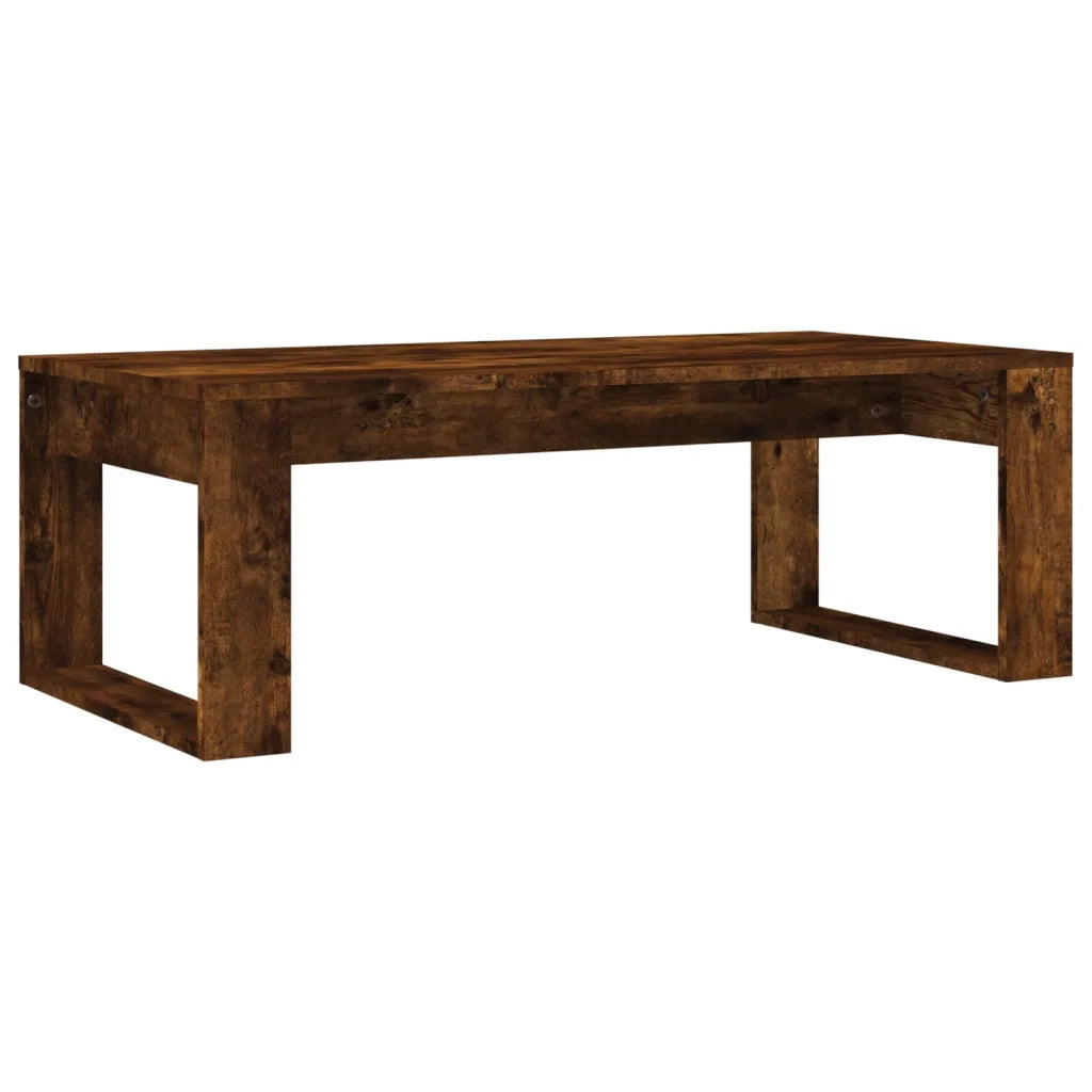 Tavolino da salotto | Tavolino da caff¨¨ | Tavolino da Soggiorno Rovere Fumo 102x50x35 cm Legno Multistrato