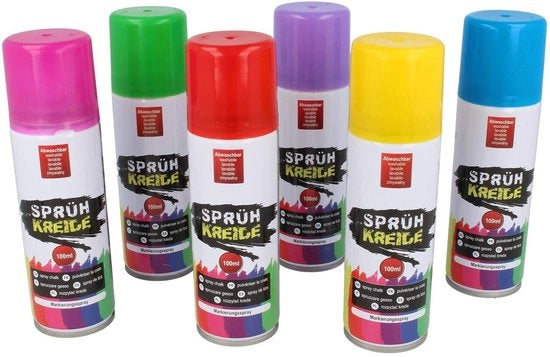 Set di Spray a Creta di 6 pezzi - Spray a Creta Idoneo per Progetti Creativi
