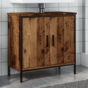 vidaXL Mobile Sottolavabo Legno Antico 60x30x60 cm Legno Multistrato