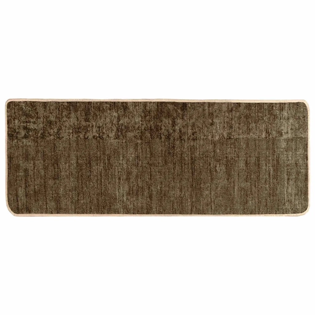 Runner Tappeto MARSA Verde Foresta 80 x 200 cm Poliestere e PVC