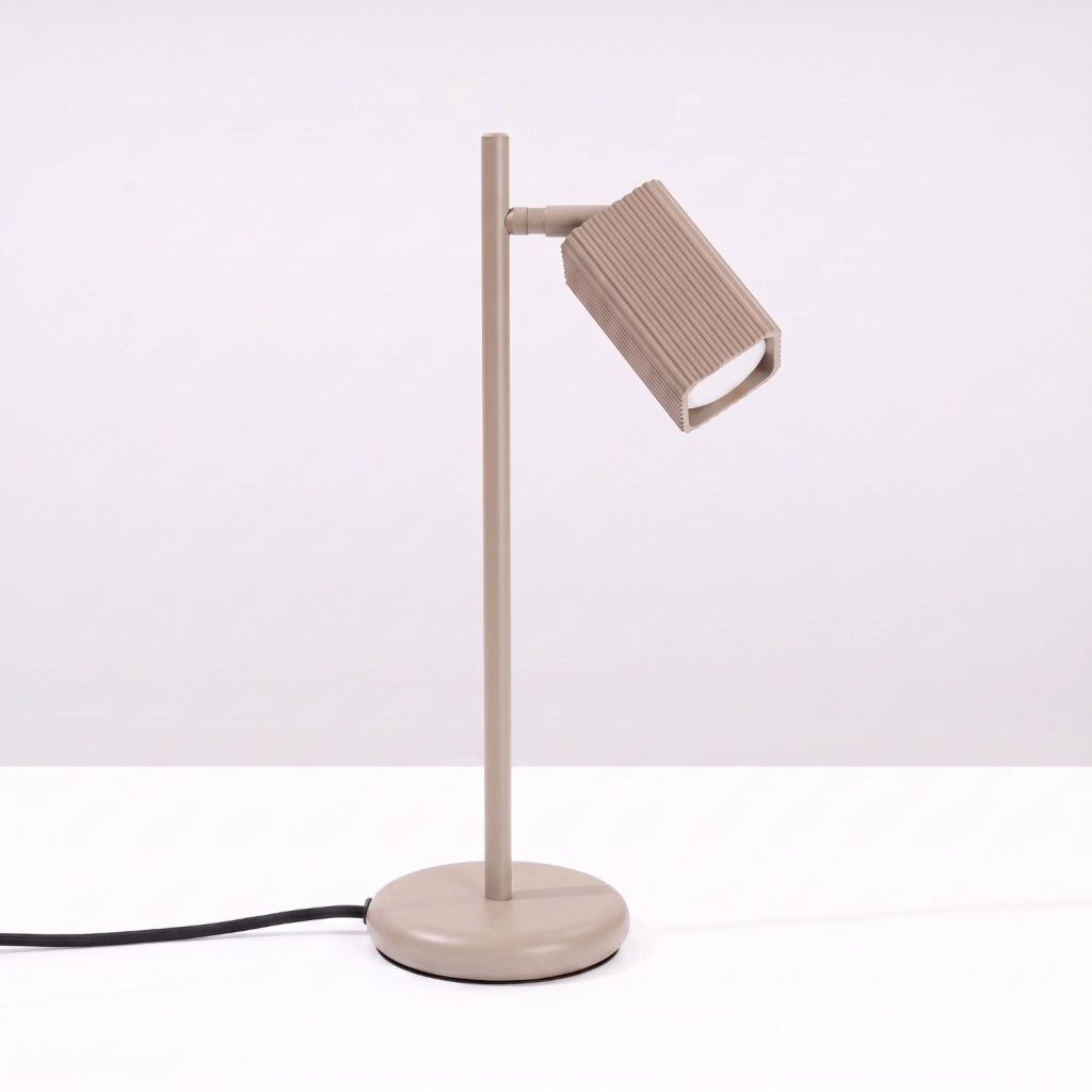 Lampada da tavolo RAYO tortora