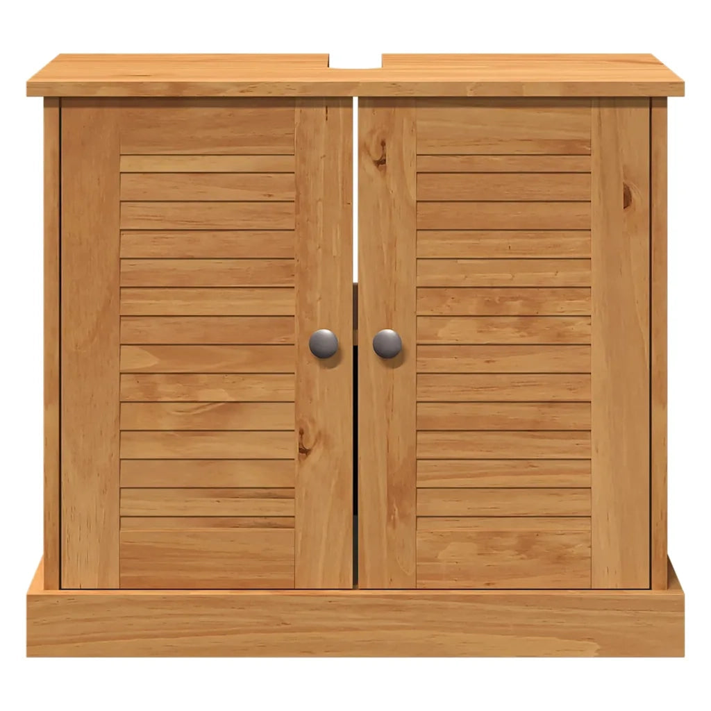 Armadio sottolavello con porta VIGO Marrone e Marrone Miele 4019101