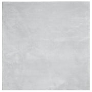 Tappeto del soggiorno | Tappeto a Pelo Corto HUARTE Morbido e Lavabile Grigio 240x240cm