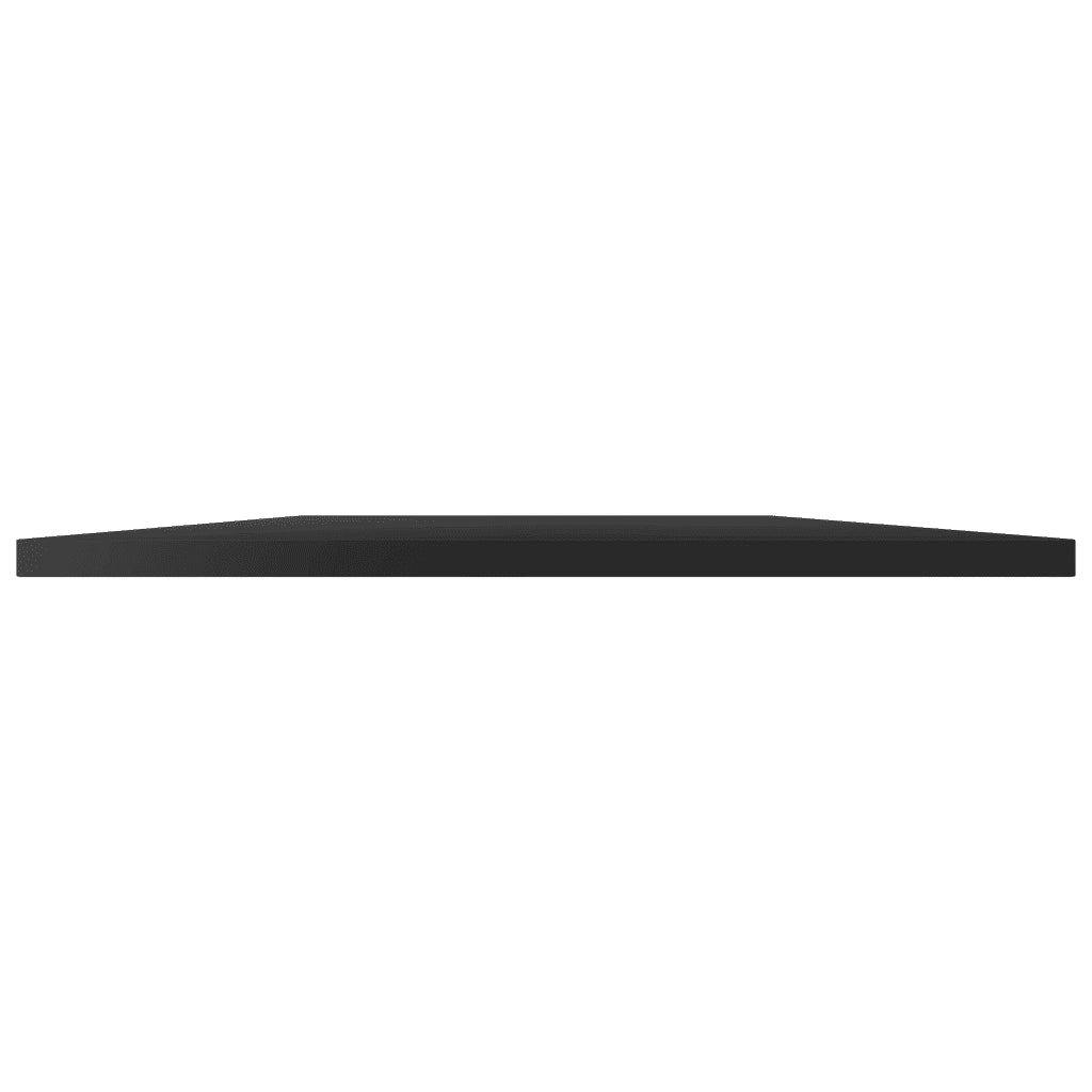 Ripiani per Libreria 8pz Nero Lucido 60x50x1,5cm Multistrato 805279
