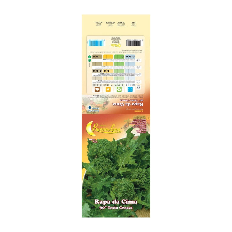 SEMI ORTO CIMA DI RAPA NOVANTINA- 10,0 pz