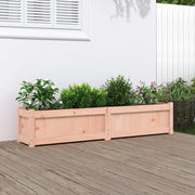 Fioriera da Giardino-Vaso da Esterno 150x31x31 cm in Legno Massello di Douglas