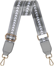 Cinturone per spalla regolabile 3,8 cm largo - Tasca di sostituzione - Cinturino antiscivolo per spalla - Cinturino per borsa - Fermo metallico dorato rotante - Comodo per uso quotidiano