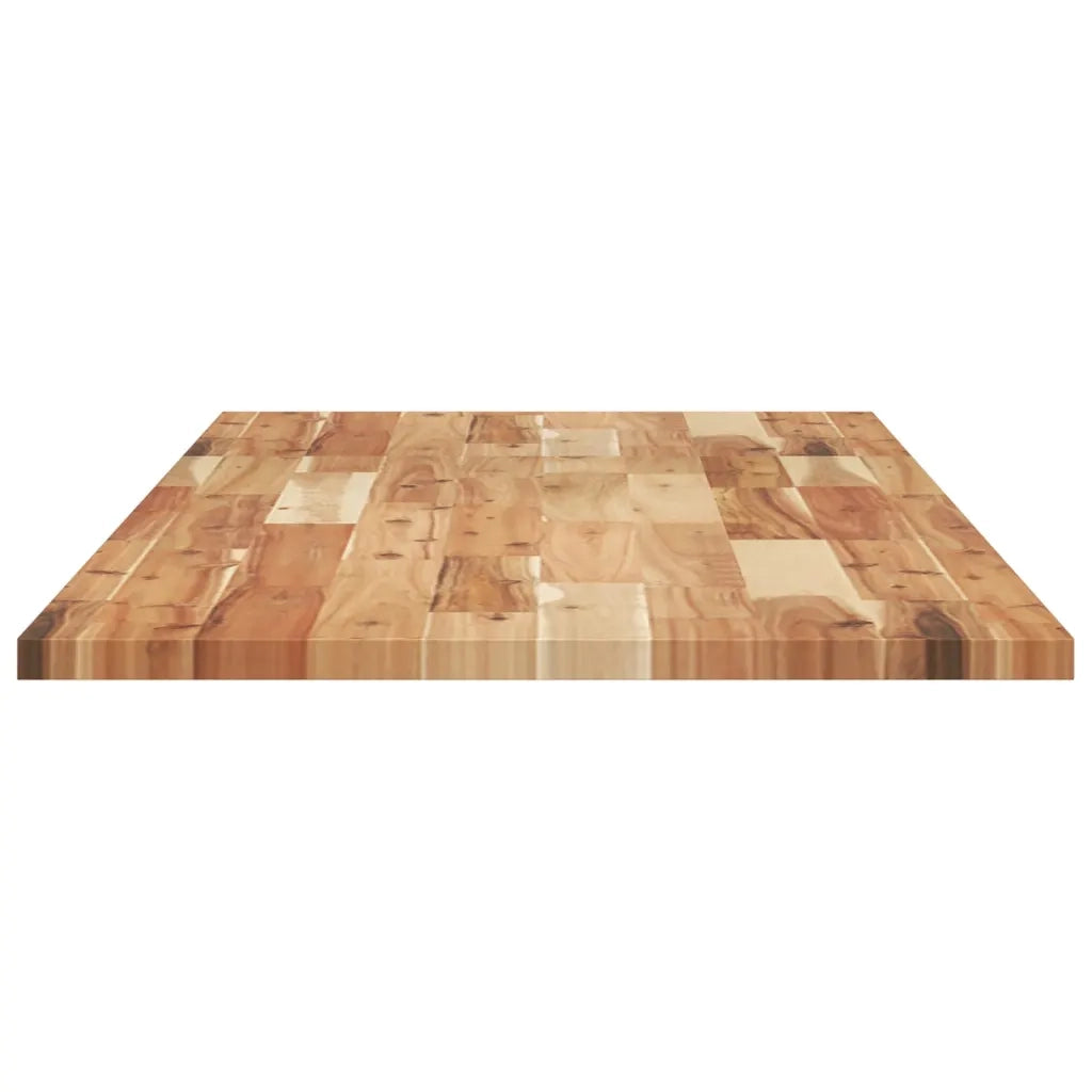 vidaXL Piano da Bagno Finitura a Olio 160x50x2 cm in Legno di Acacia