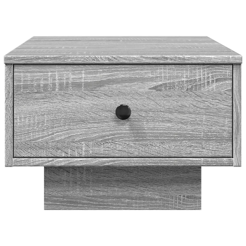 Tavolino Salotto Grigio Sonoma 60x45x31 cm Legno Multistrato 848085