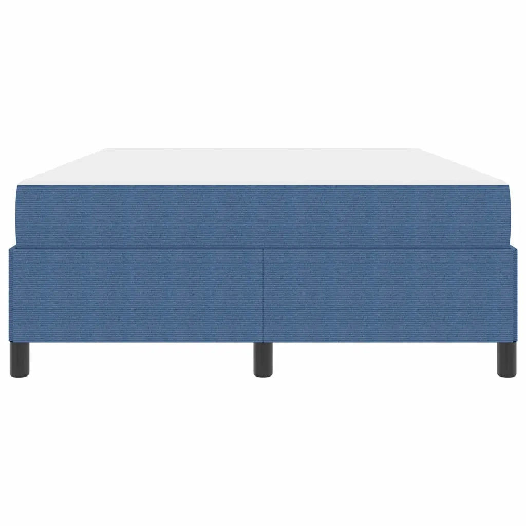 Struttura del letto con materasso-Giroletto Blu 140 x 200 cm Tessuto 455200