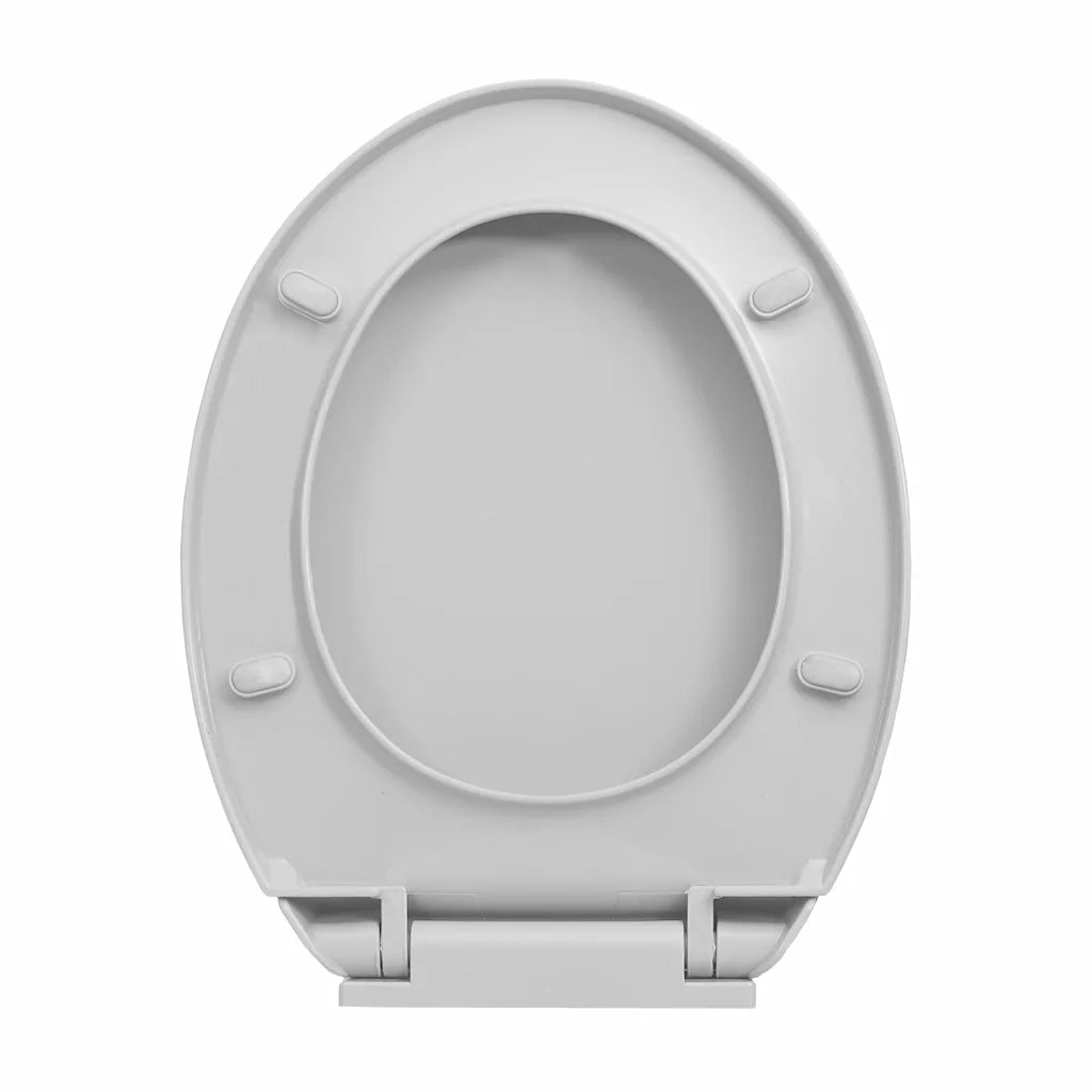 Tavoletta WC a Chiusura Morbida Grigio Chiaro Ovale CFW8638191