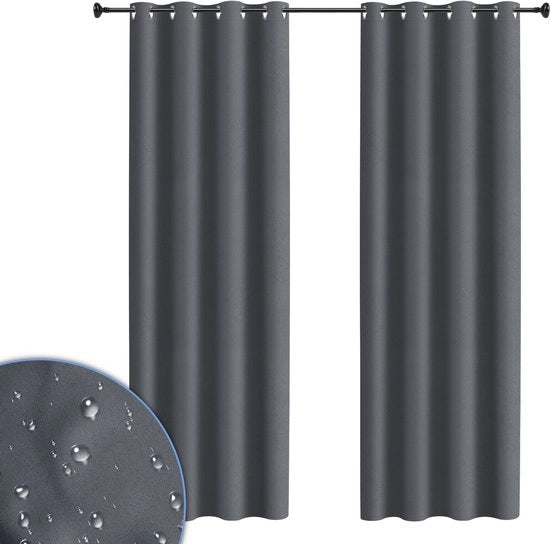 Balcòn Esterno Tendal 1 Pezzo - 132 x 274cm - Impermeabile Resistente al Tempo - Tendal di Oscuramento per Balcòn - Invisibile - per patio e pergola