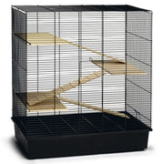 Beeztees Gabbia per Roditori Scooby Nero 70x40x78 cm in Metallo 431690
