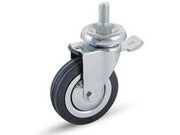 1pz ruote forcella gomma perno freno "155bisb"  mm80x20 perno  mm10x30 cod:ferx.fer218719