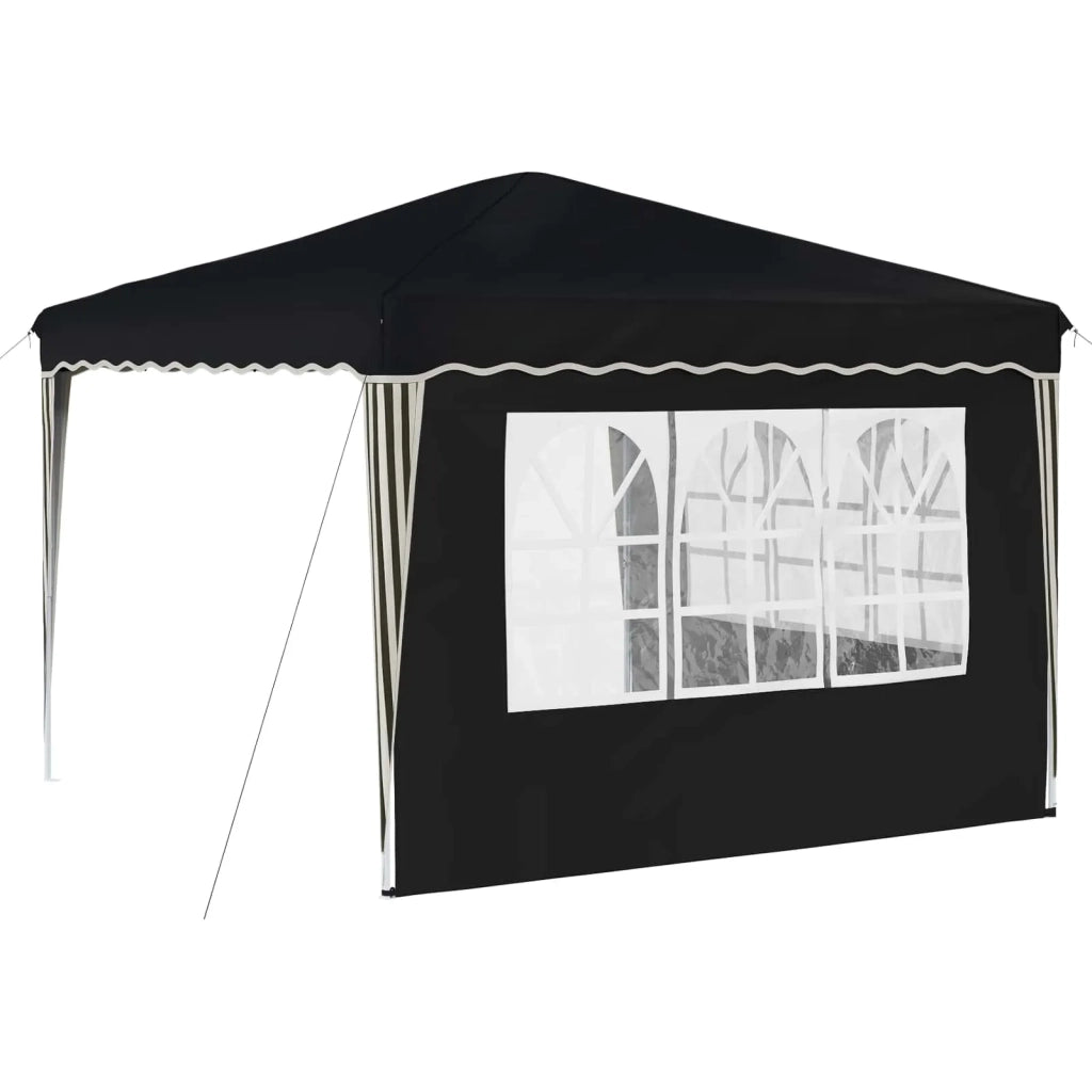 Tenda per feste a pop-up-Gazebo Antracite 288 x 288 x 245 cm 152481