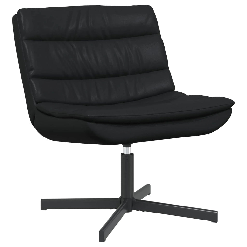 Sedia girevole Nero 63 x 75 x 76 cm PU Lucido CFW2291583