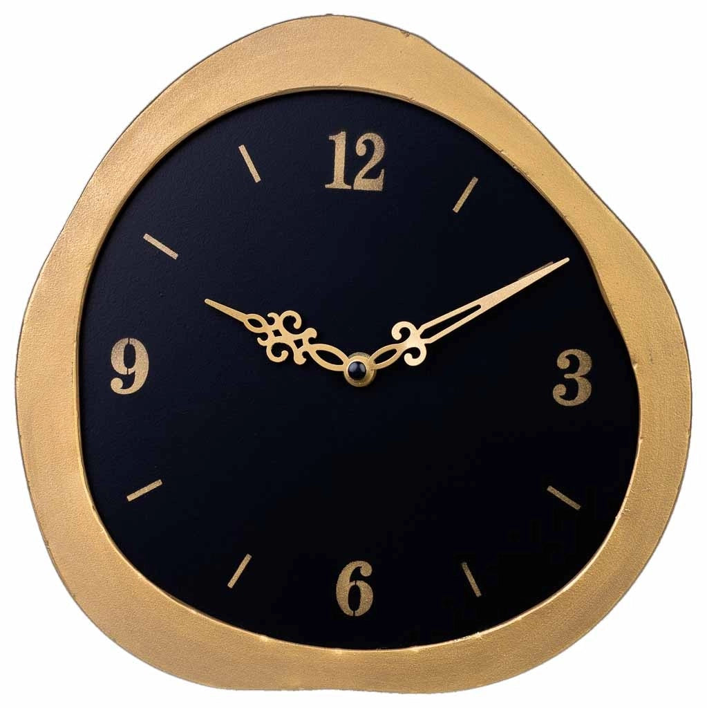 Orologio da tavolo in metallo 27x02x27h cm