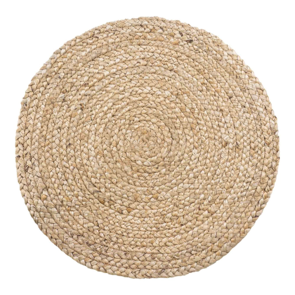 Set di 4 Sottopiatti Bombay, Marrone, Juta, 38x38x0,5 cm