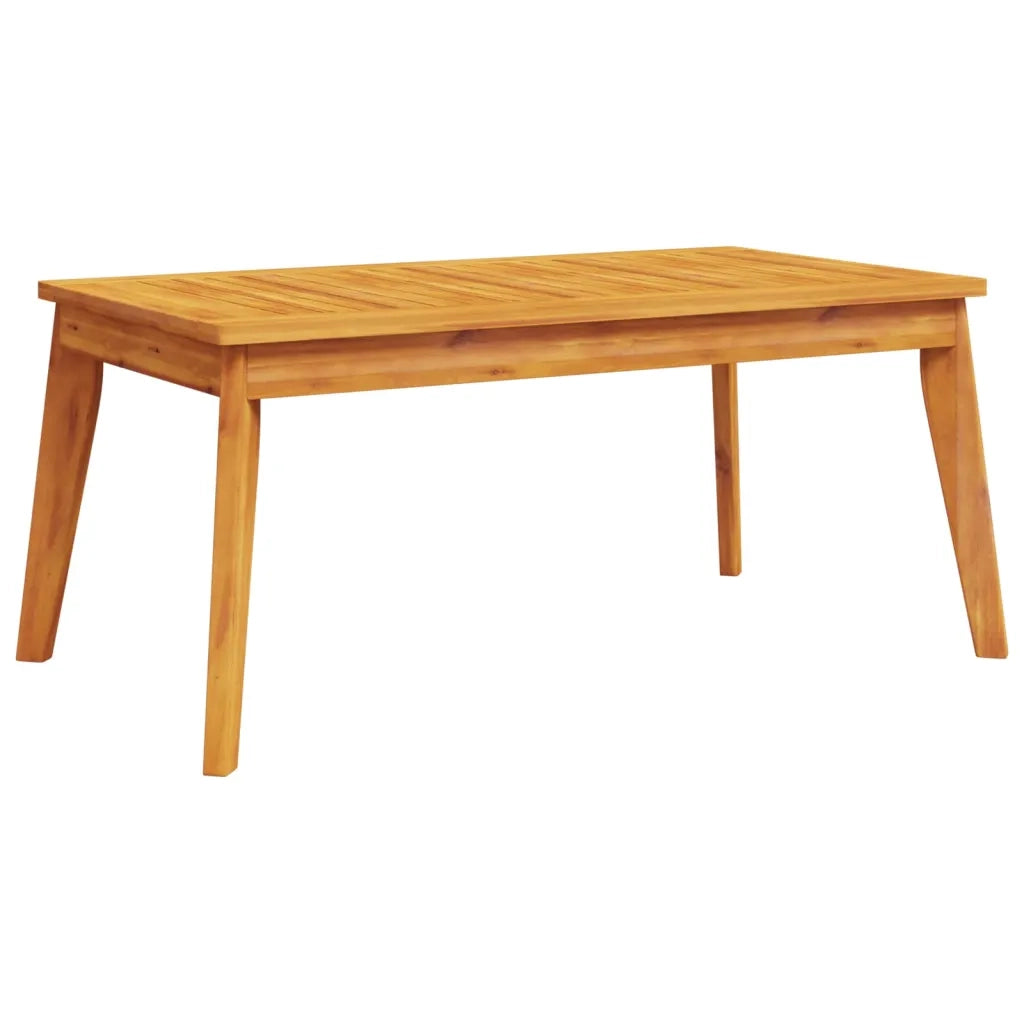 Tavolo da Pranzo da Giardino 100x55x45 cm Legno Massello Acacia 366383