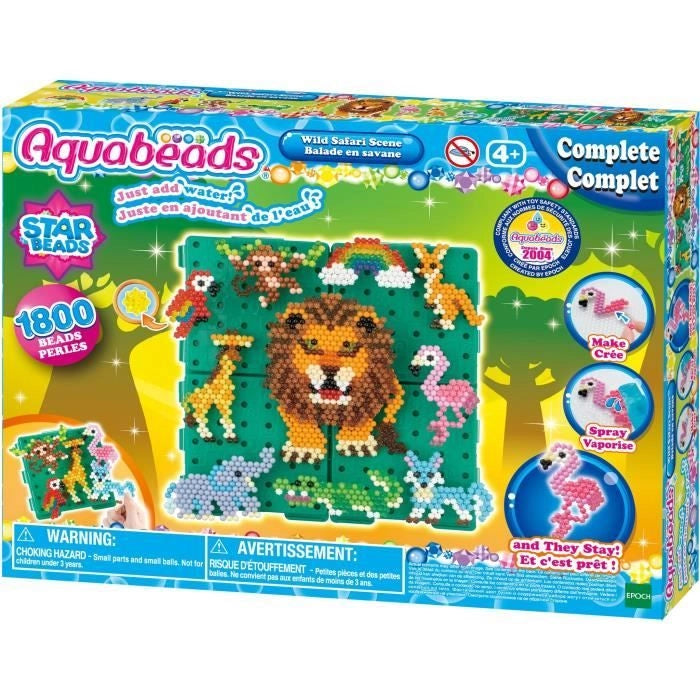 Gioco di perline da stirare - AQUABEADS - 31968 - Passeggiata nella savana