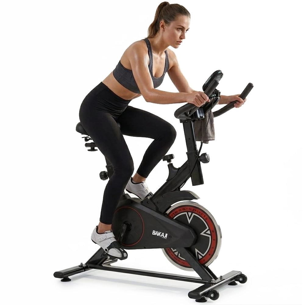 Spinning Bike Cyclette da Casa Regolabile Home Gym Palestra Fitness Allenamento