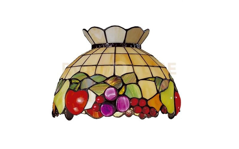FRUIT SOLO PARALUME IN VETRO TIFFANY D.30CM