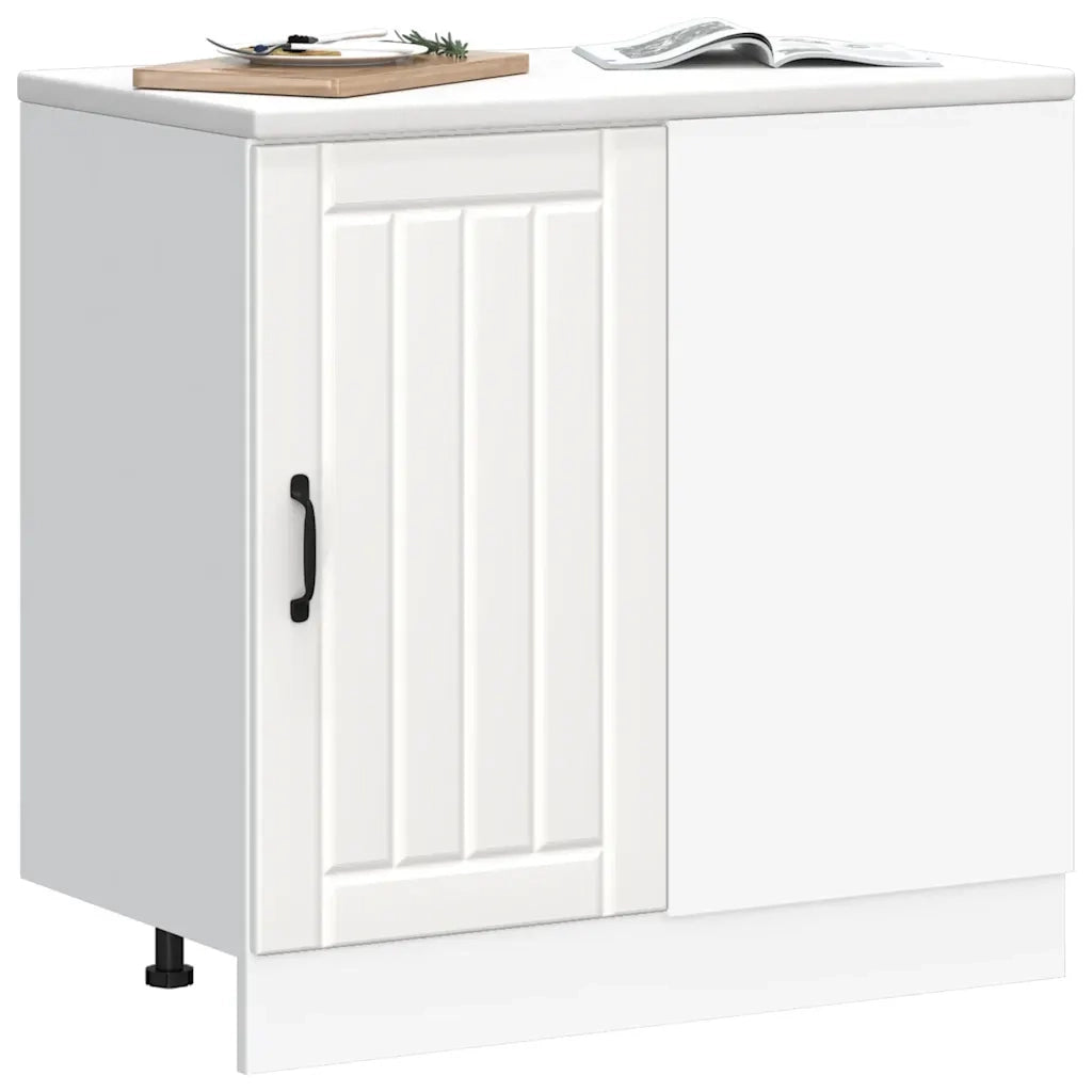 Mobile base da cucina Lucca Bianco in Legno Multistrato 854308