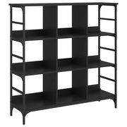 Credenza buffet cassettiera mobile contenitore organizer cucina soggiorno soggiorno 102 x 32 x 103,5 cm derivati ​​del legno nero 02_0035814