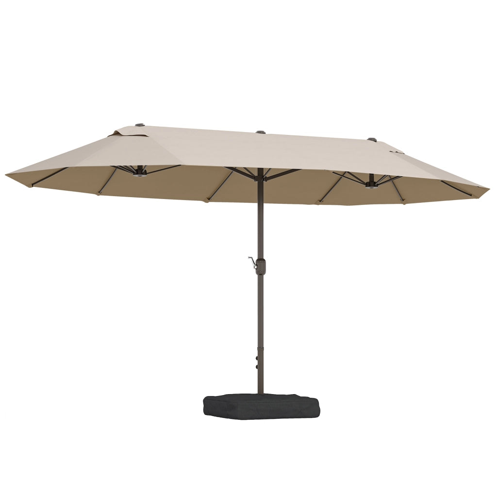 Tendone da giardino rettangolare ¨C zephmum ¨C kaki 460x270x240 cm
