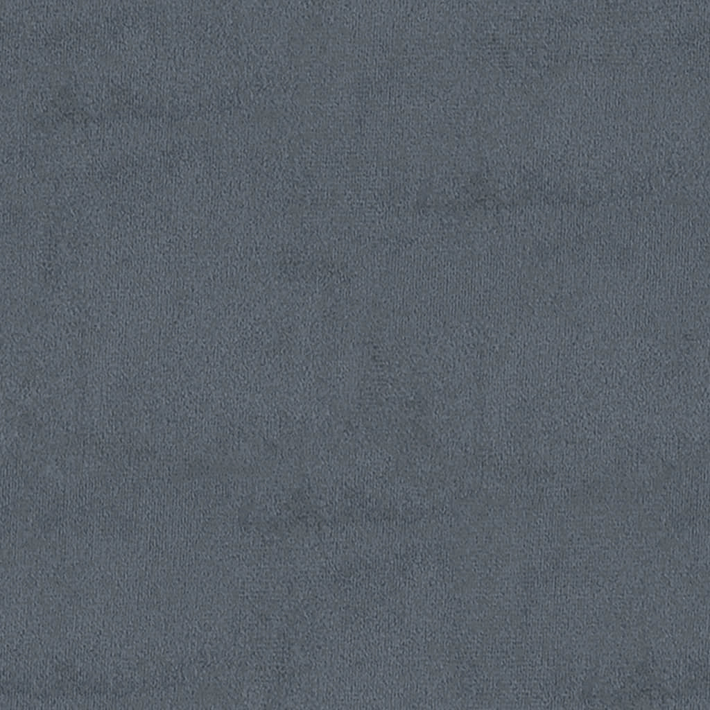 Sgabello contenitore 45 x 45 x 49 cm velluto grigio scuro 02_0010869