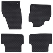 Tappetino per Auto 4 pcs Nero compatibile con Škoda FABIA 2021-