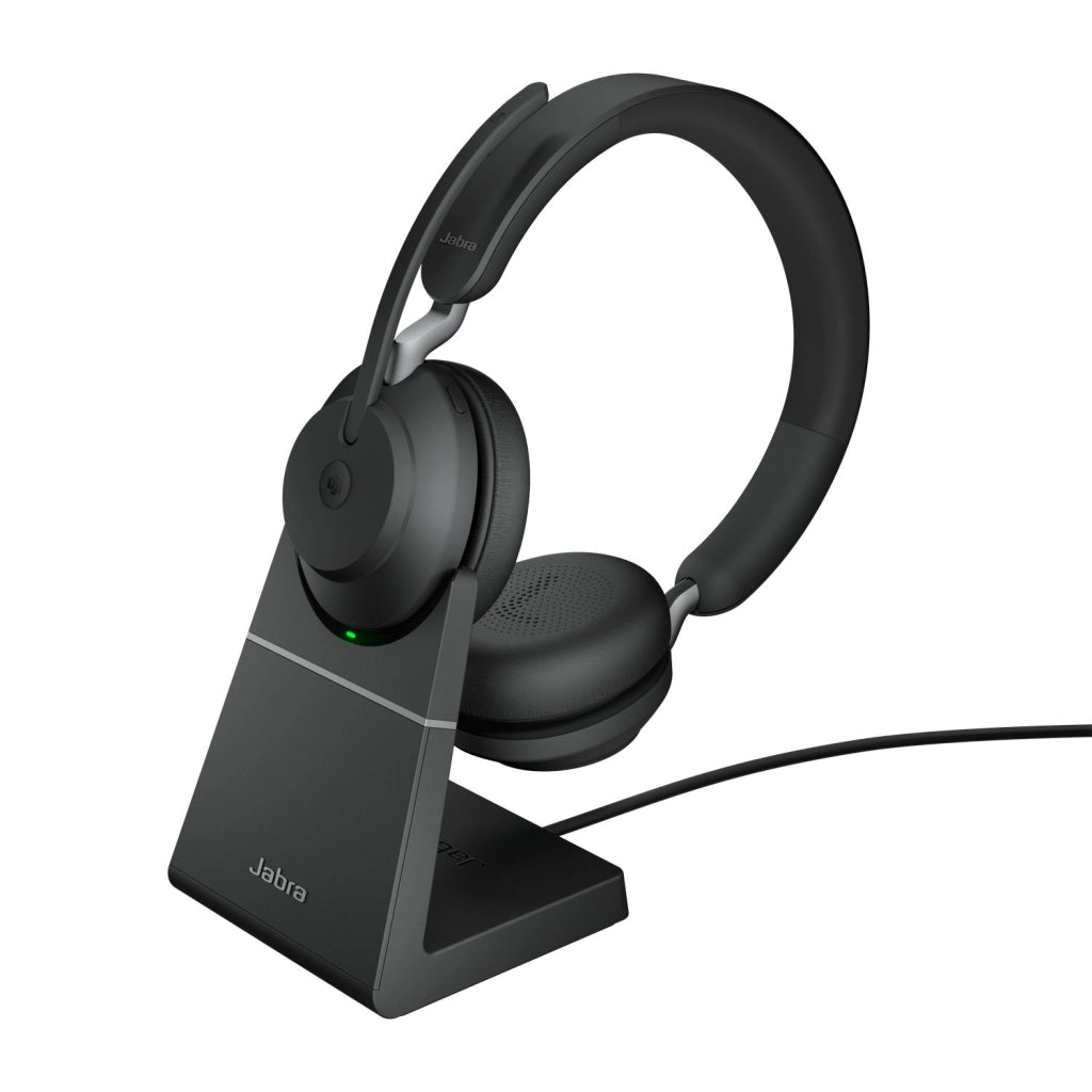 Jabra evolve2 65 auricolare wireless a padiglione ufficio usb tipo a bluetooth base di ricarica - 26599-999-989