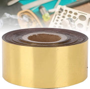 Papier per stampaggio a film 3 cm di larghezza - 120 metri/rotolo - buon effetto di stampa - adatto per calandratura - superficie liscia - spessore 0,01 mm - pellicola per stampaggio