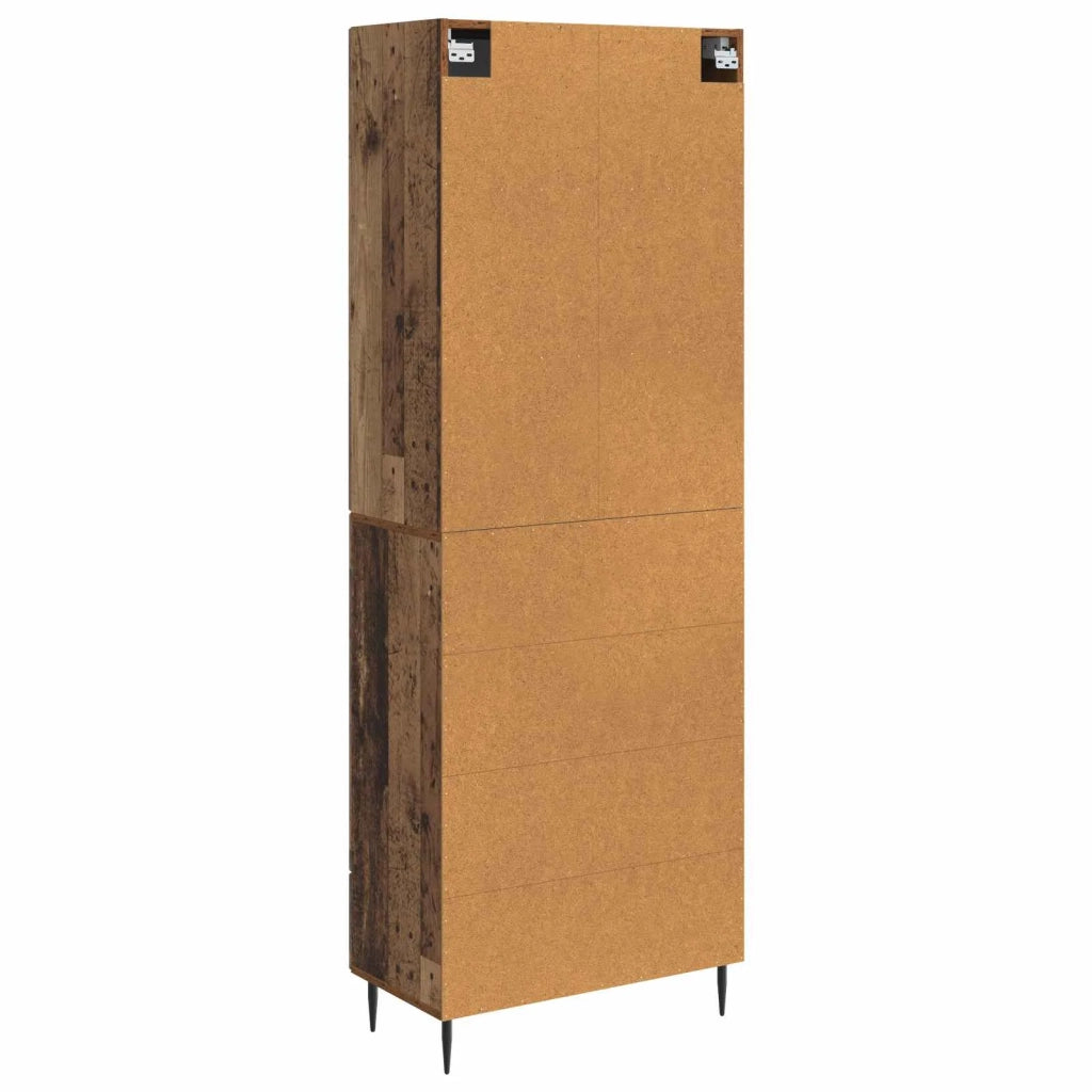 Set di armadi 2 pcs Legno antico 66 x 34,5 x 89,5 cm