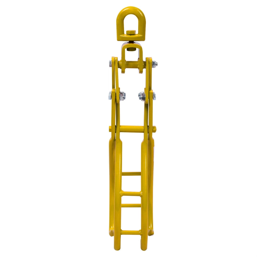 Pinza forestale pinza a slittamento pinza per legna 131 cm 1500 kg gancio di sollevamento 16_0002316
