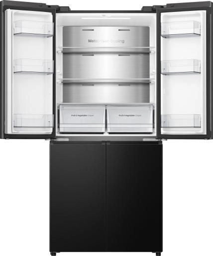 Hisense RQ5P470SAFE frigorifero side-by-side Libera installazione 483 L E Nero