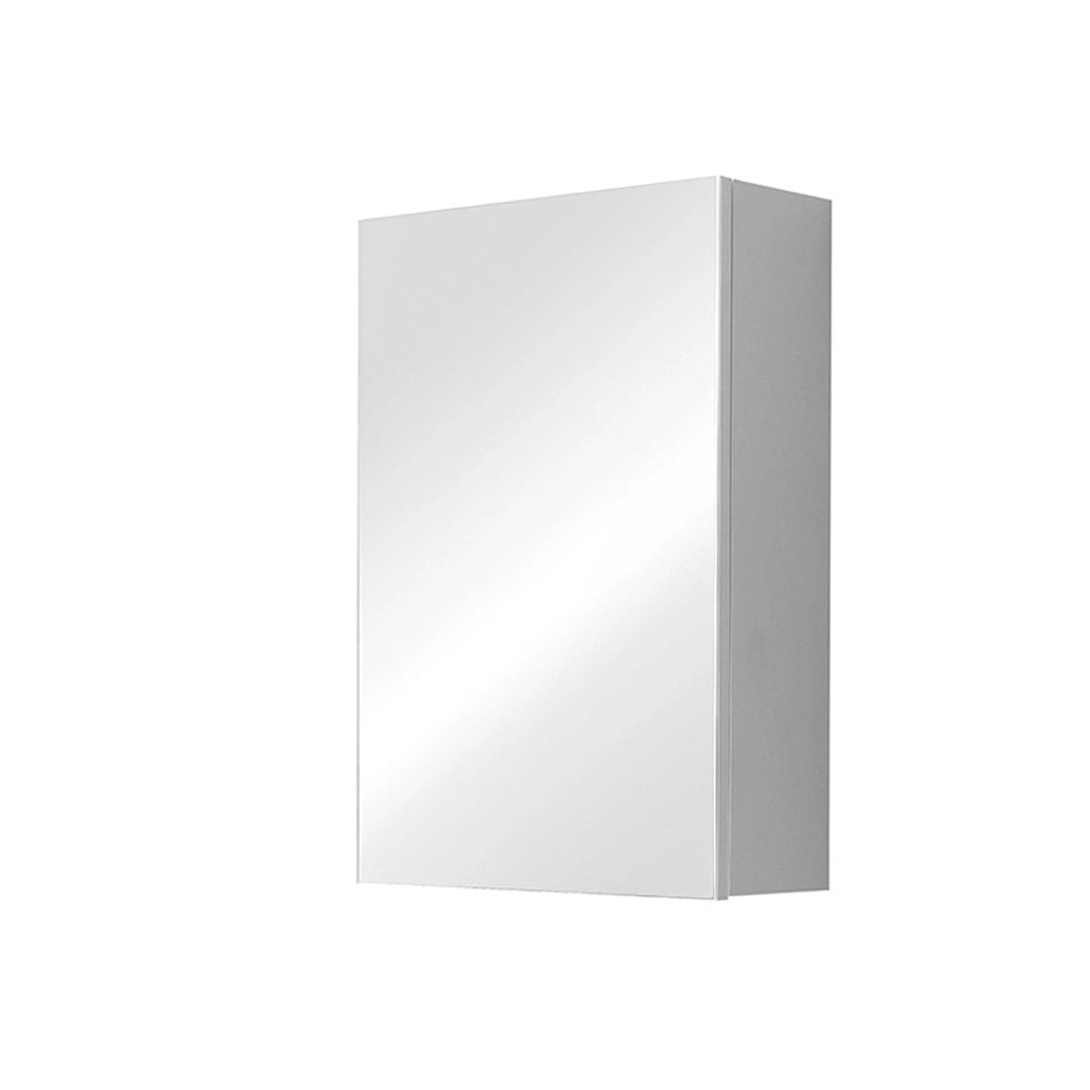 Pensile bagno con specchio anta reversibile Solo2 colore bianco