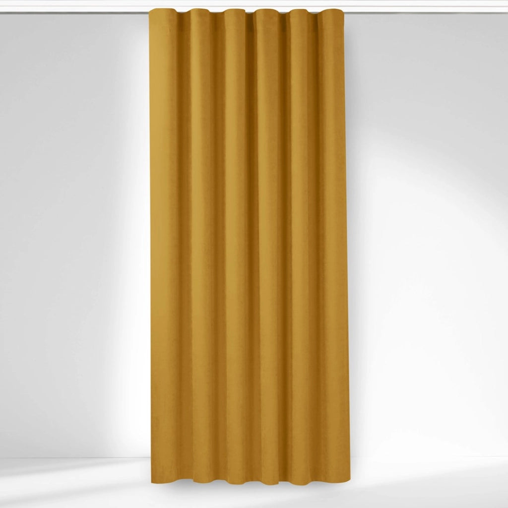 tenda milana colore senape nastro ondulato ciniglia 560x245 cm cod:ferx.fh120028725