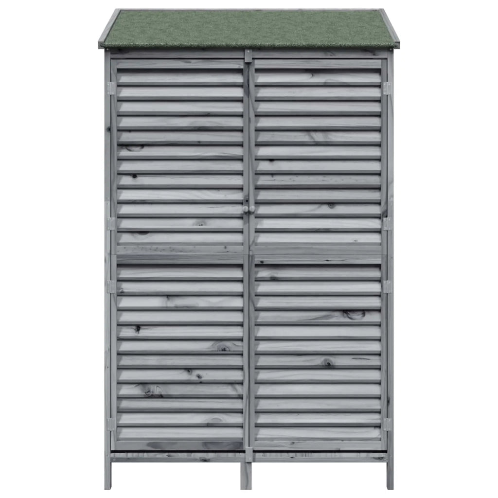 Capanno da Giardino Grigio 106 x 56 x 176,5 cm CFW2971949