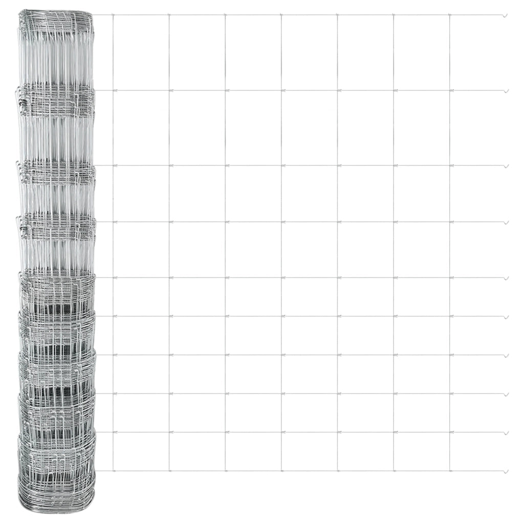 Recinzione da Campo  1.2x50 m Acciaio Galvanizzato
